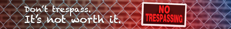 No Trespassing
