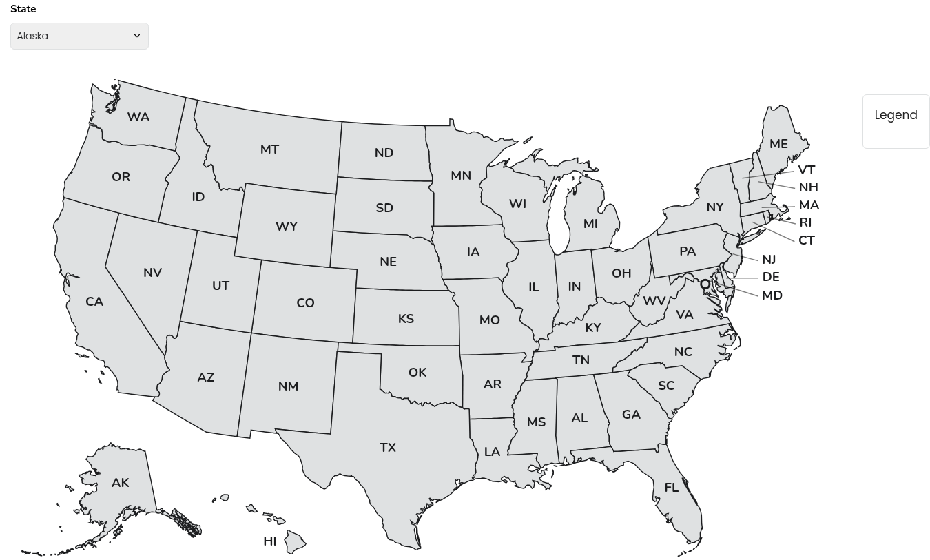 CDC data visualization screenshot taken on archive date