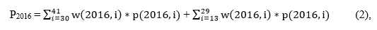 equation for 2016 vaccine data