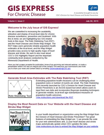 GIS Express Newsletter; Volume 2, Issue 2