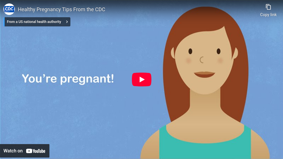 Healthy Pregnancy Tips From the CDC
