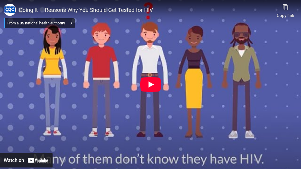 <em>Doing It</em> &mdash; Reasons Why You Should Get Tested for HIV