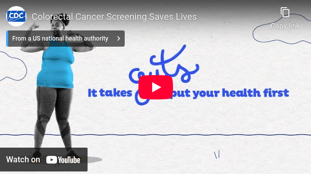 Colorectal Cancer Screening Saves Lives