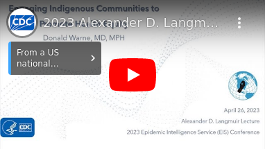 2023 Alexander D. Langmuir Lecture by Donald Warne