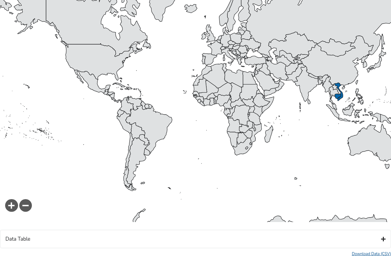 CDC data visualization screenshot taken on archive date