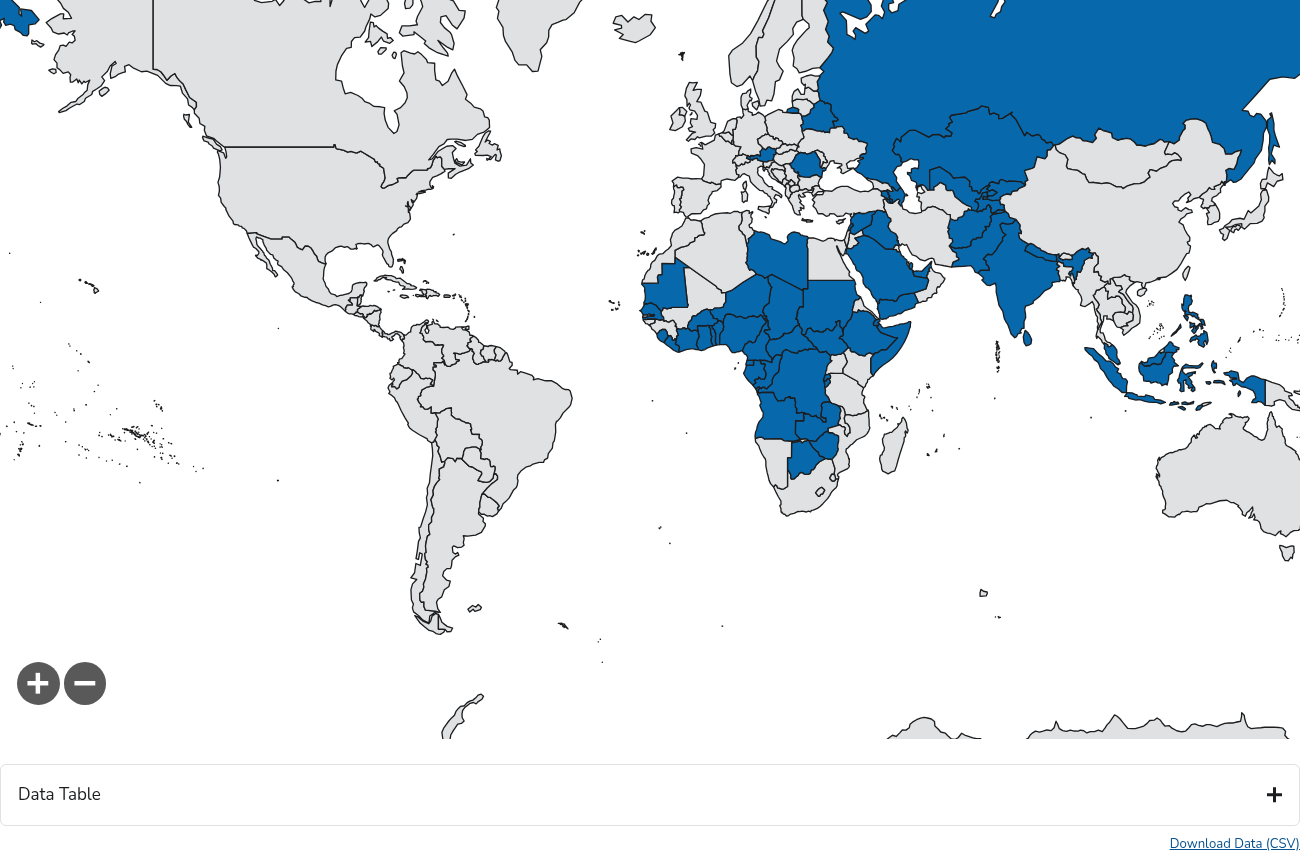 CDC data visualization screenshot taken on archive date