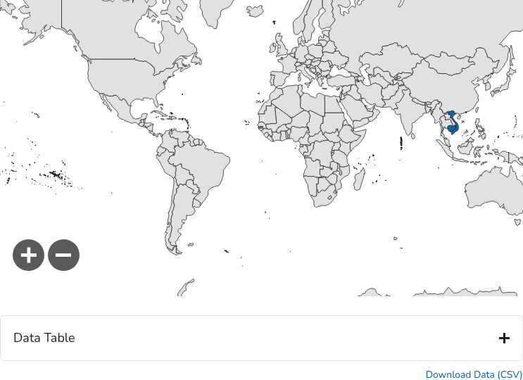 CDC data visualization screenshot taken on archive date