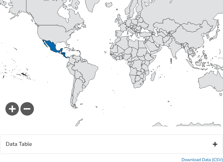 CDC data visualization screenshot taken on archive date