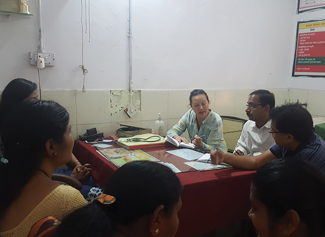 role of health workers in CDC supported HAaLT-TB in Raipur, Chattisgarh, 2019