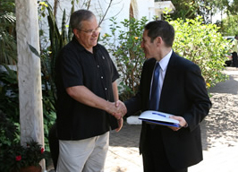 Dr. Freiden meets with the US Ambassador, Gration to discuss reducing preventable deaths in Kenya