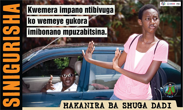 The Sinigurisha Mass Media Campaign aimed at ending cross generational sex