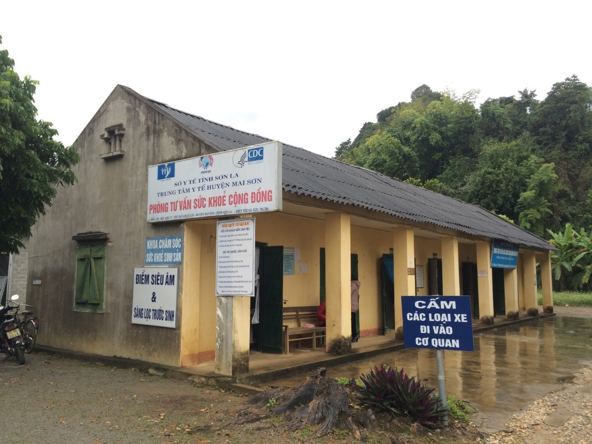 Outpatient clinic in Mai Son District, Son La Province