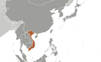 Map of Vietnam