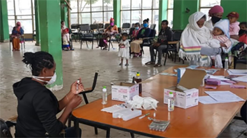 Ethiopia Moves Forward with Mass Measles Vaccination Campaign during COVID-19 Pandemic Protecting 14.5 Million Children