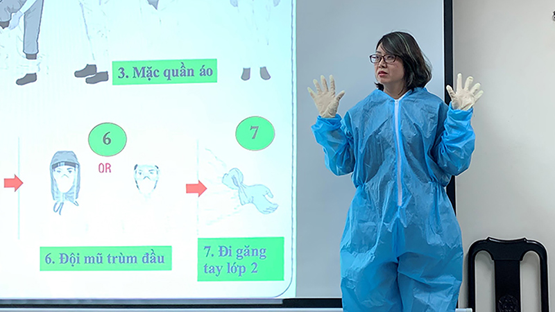 Heading: #4 - CDC Helps Vietnam Laboratories Respond to COVID-19