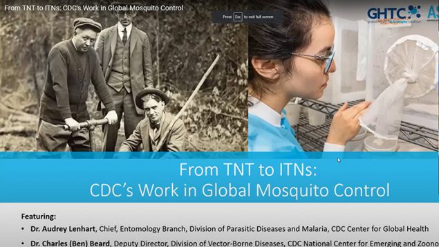 From TNT to ITNs: CDC's Work in Global Mosquito Control