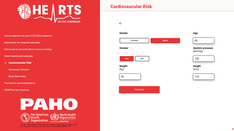 Cardiovascular Disease Risk Calculator App