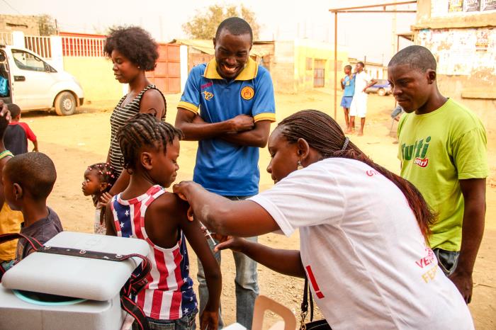 yellow fever outbreak in Luanda, Angola