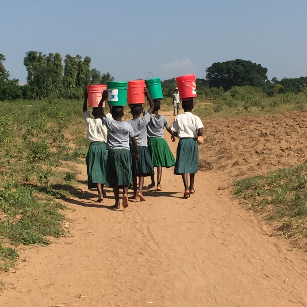 Girls with Water