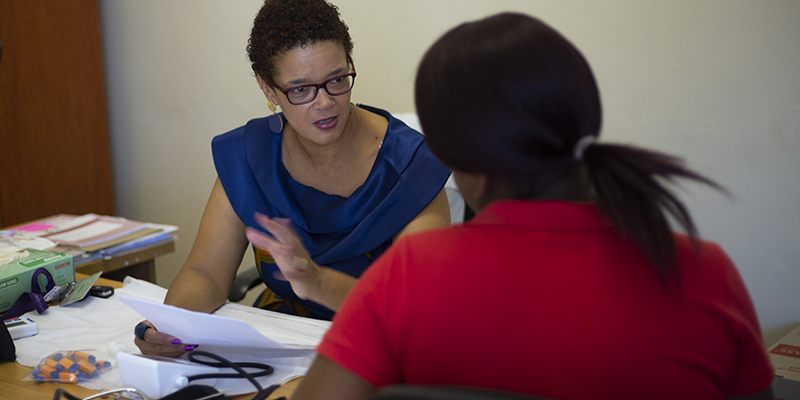 It’s people like Felicity Basson, HST’s Adolescent and Youth Friendly Services and DREAMS Coordinator, who make it easy for Pearl Ngcobo and her peers to access health services.