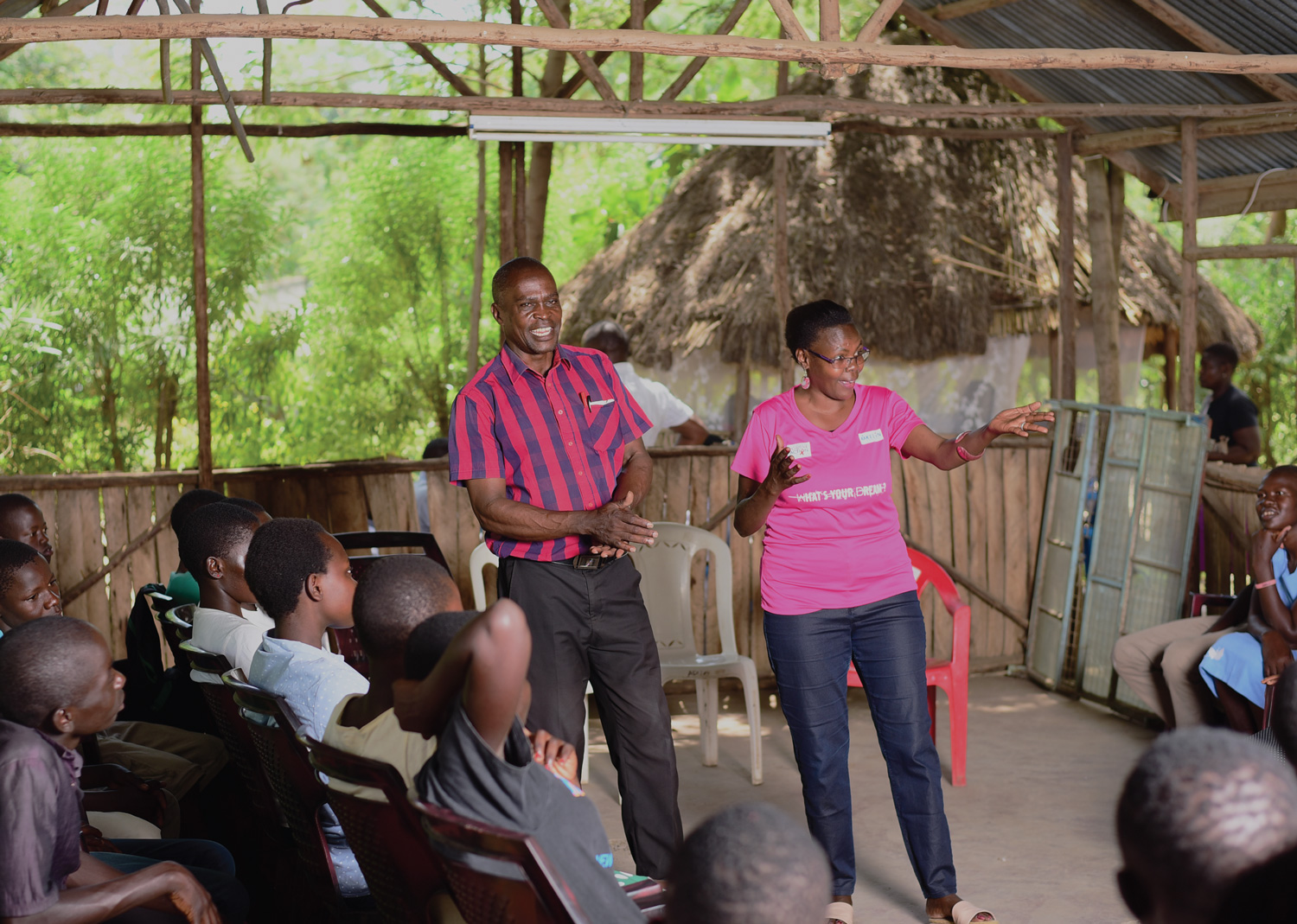 Hezekiah and Wambui Omanga, Founders-Nyabende Support Group
