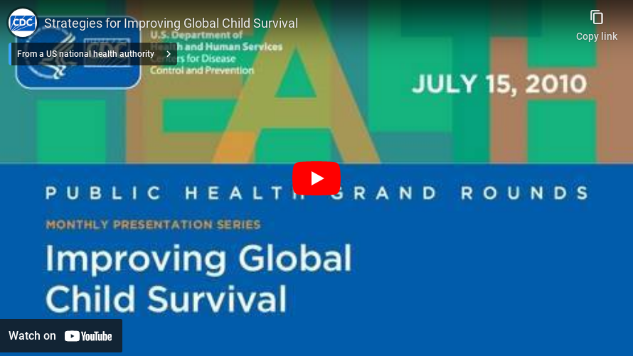 Strategies for Improving Global Child Survival