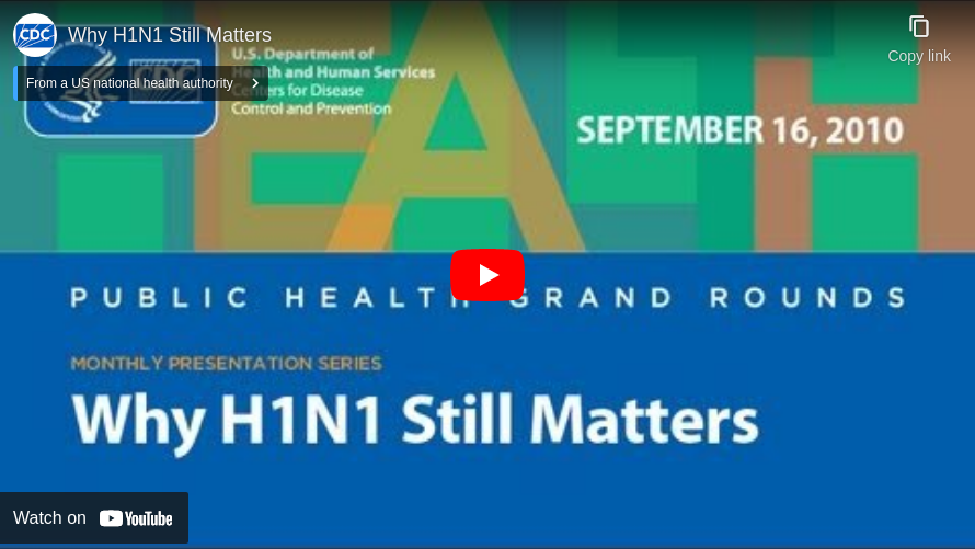 Why H1N1 Still Matters