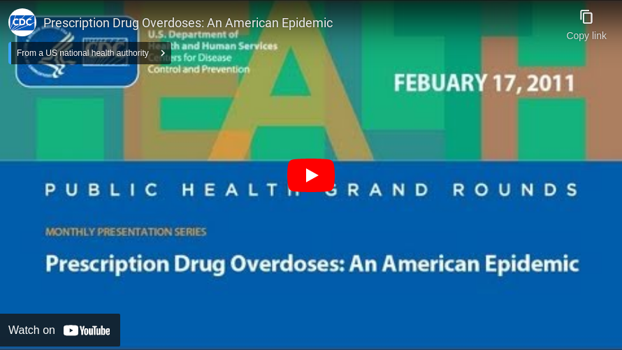 Prescription Drug Overdoses: An American Epidemic