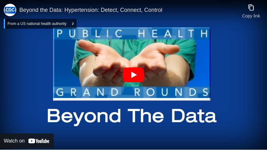 Beyond the Data: Hypertension: Detect, Connect, Control