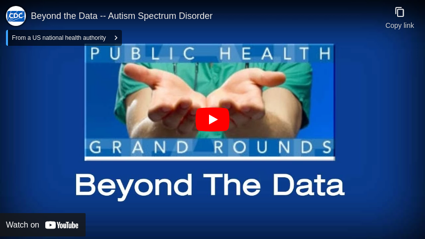 Beyond the Data -- Autism Spectrum Disorder