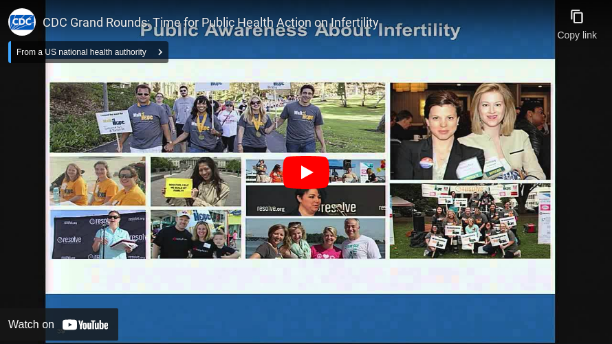 CDC Grand Rounds: Time for Public Health Action on Infertility