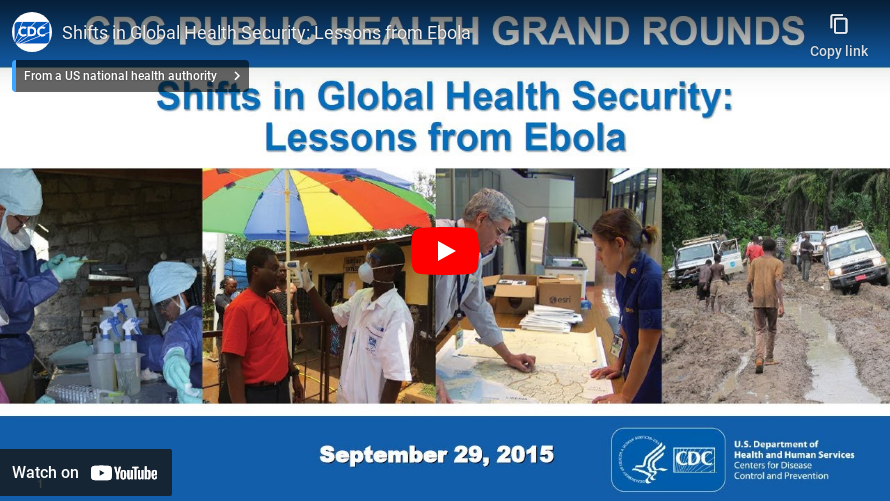 Shifts in Global Health Security: Lessons from Ebola