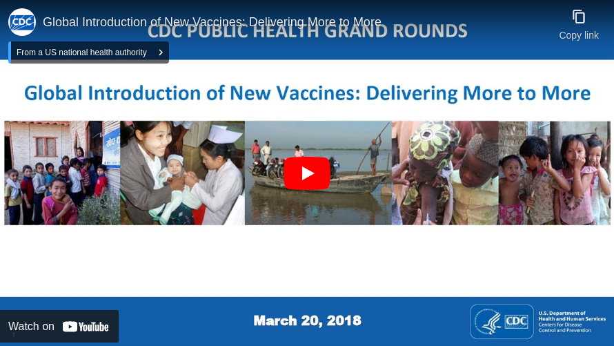 Global Introduction of New Vaccines: Delivering More to More