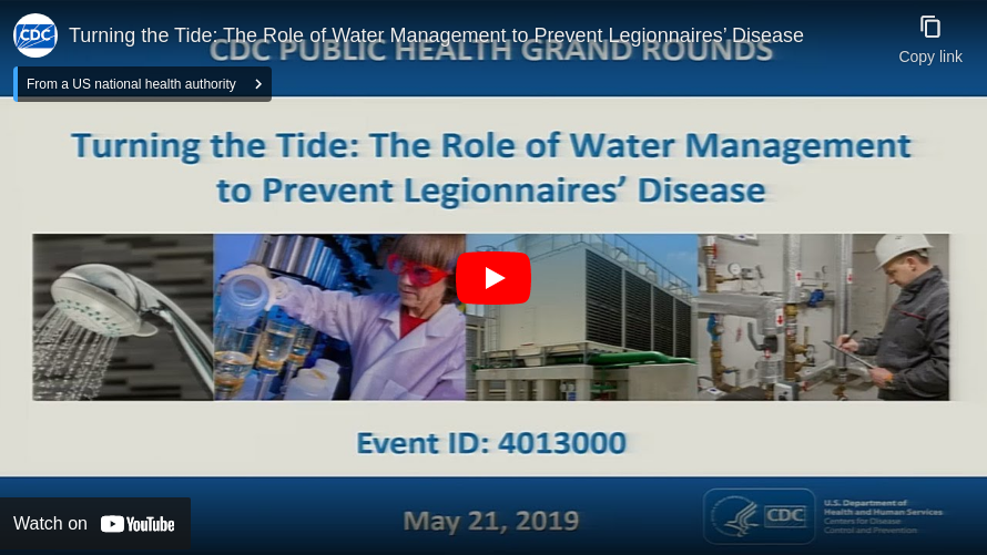 Turning the Tide: The Role of Water Management to Prevent Legionnaires’ Disease