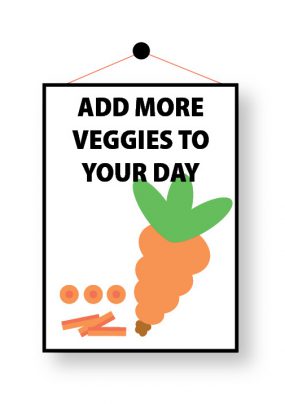 Veggies sign icon