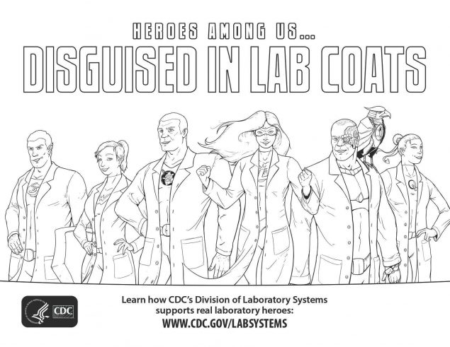 Leage of Laboratory Superheroes Coloring Book The League Laboratory Superheroes