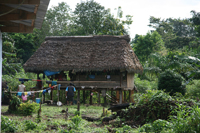 A village in Santa Marta, Peru