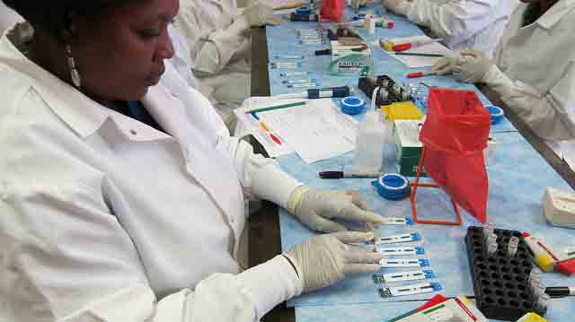 CDC Lab Workers