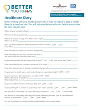 Better You Know Healthcare Diary