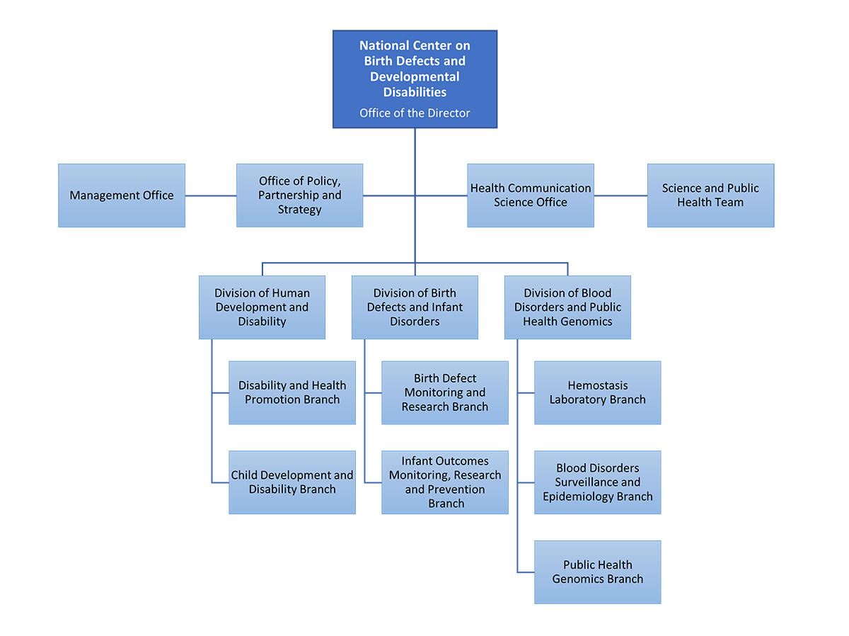 NCBDDD org chart, details to follow