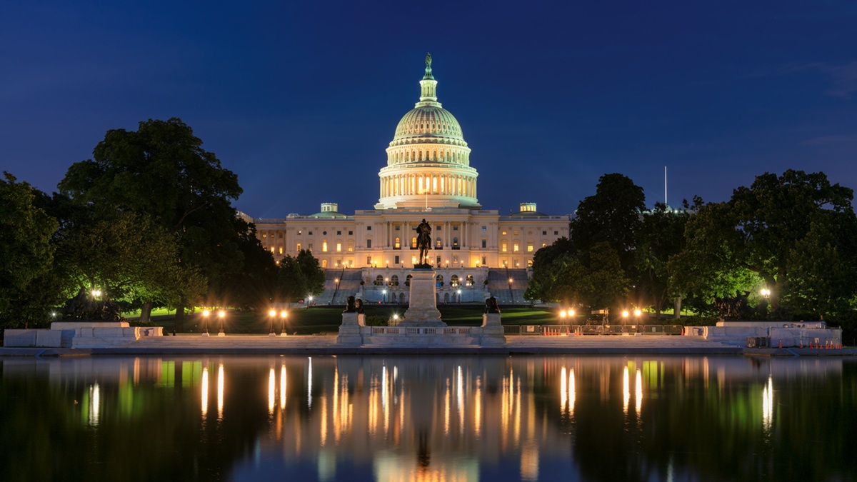 Skyline of a city in District of Columbia