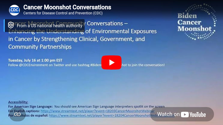 Cancer Moonshot Conversations