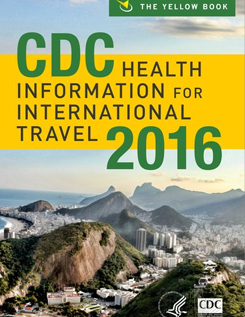 Cover of CDC Yellow Book 2016