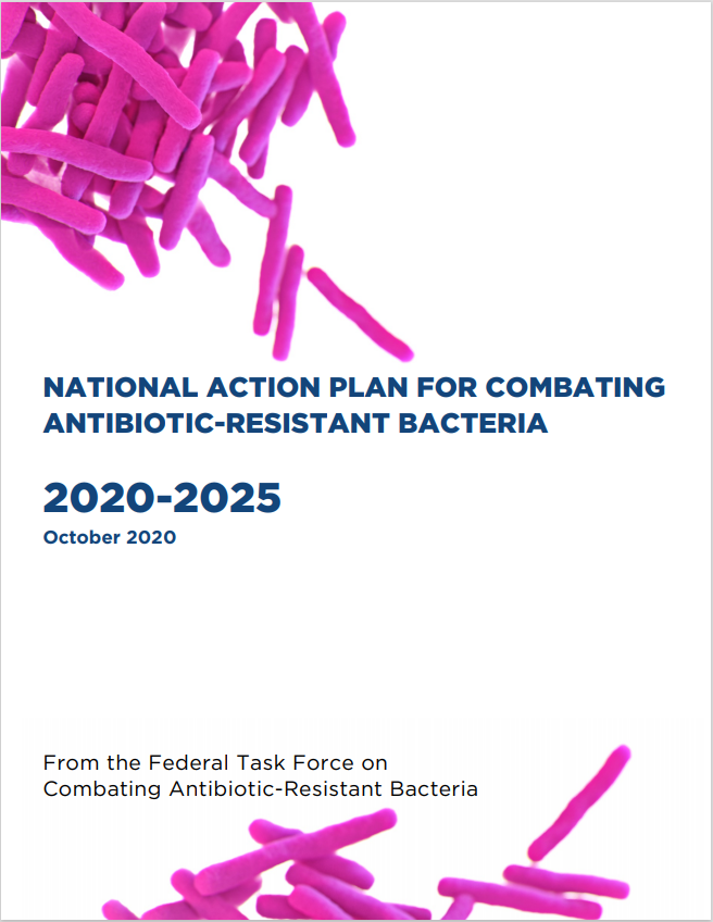 Cover for New National Action Plan for Antibiotic Resistance (AR) expands CDC’s global (AR) efforts