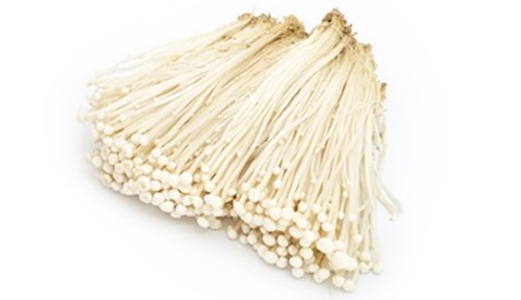 enoki mushrooms