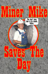 Cover of NIOSH video Miner Mike Saves the Day