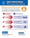 NEW Infographic—EMS Providers: How to Stay Safe on the Job