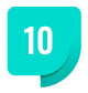 Number Icon 10