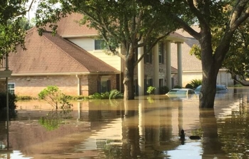 Home flooded