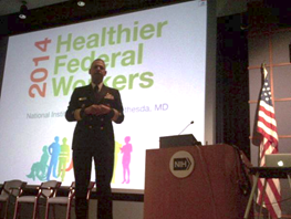a speaker for the 2014 Healthier Federal Workers